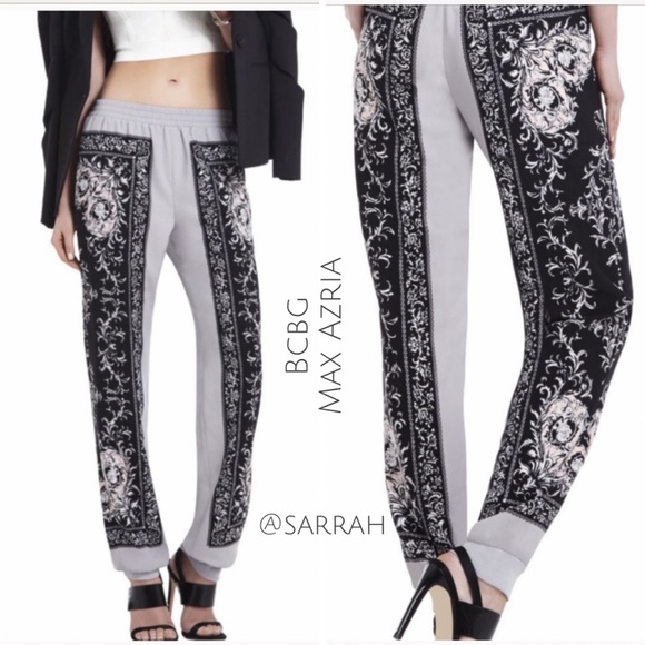 Bcbg Max Azria BOA Printed Dress Pant Jogger - Picture 1 of 7